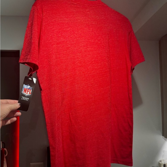 NFL Red and white Kansas City Chiefs cotton t-shirt - Picture 4 of 4